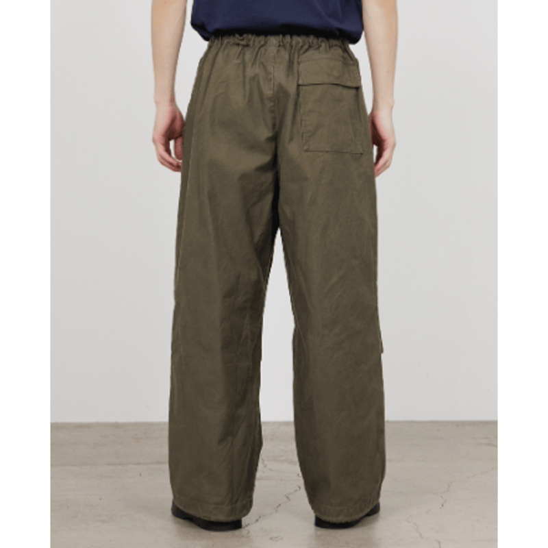 パンツ marka wool slacks olive marka wool slacks olive