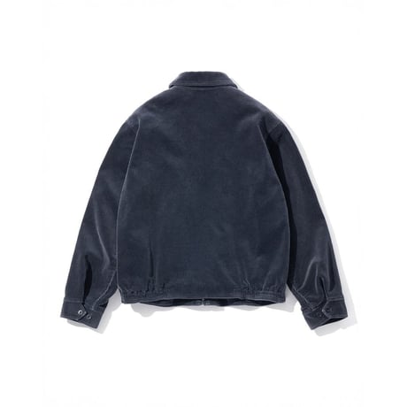 FOUNDOUR COTTON CORDUROY ZIP UP BLOUSON