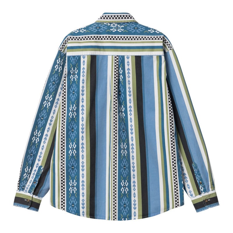 CARHRTT WIP L/S COBA STRIPE SHIRT - Coba Stripe