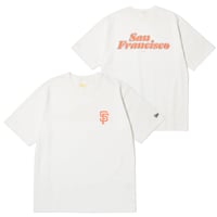NEW ERA  半袖 ウォッシュドコットン Tシャツ powered by GORO (min-nano) サンフランシスコ・ジャイアンツ