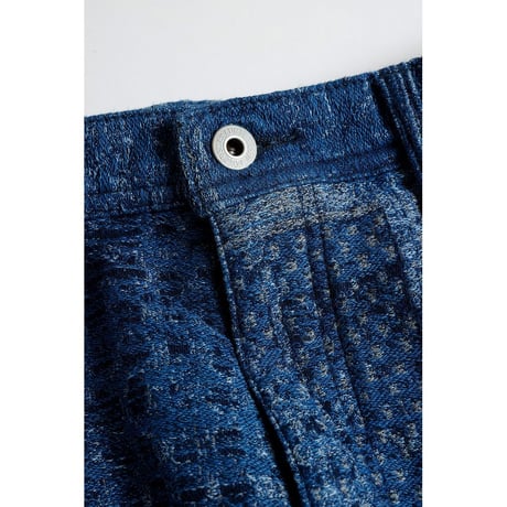 FDMTL BORO JAQUARD WIDE PANTS RINSE