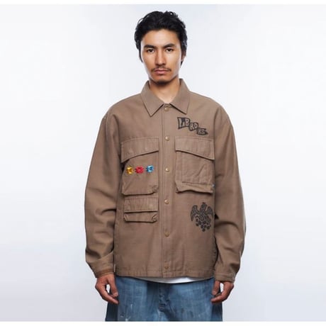 Liberaiders GARMENT DYED MILITARY JACKET