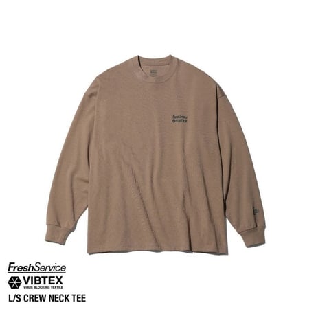 VIBTEX for FreshService “L/S CREW NECK TEE”