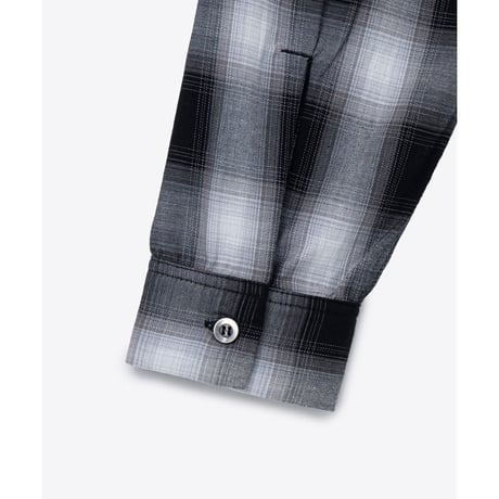 BEDWIN & THE HEARTBREAKERS FIVE BROTER Ex. L/S CHECK SHIRT "VIN"