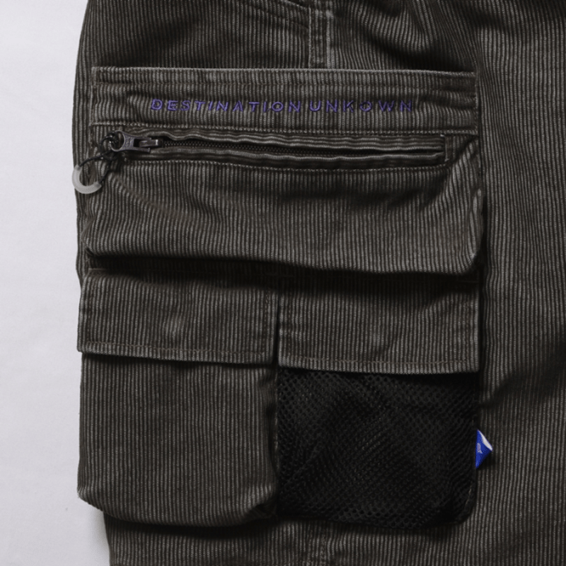 【Liberaiders】CORDUROY UTILITY SHORTS Liberaiders CORDUROY UTILITY SHORTS | MAROON
