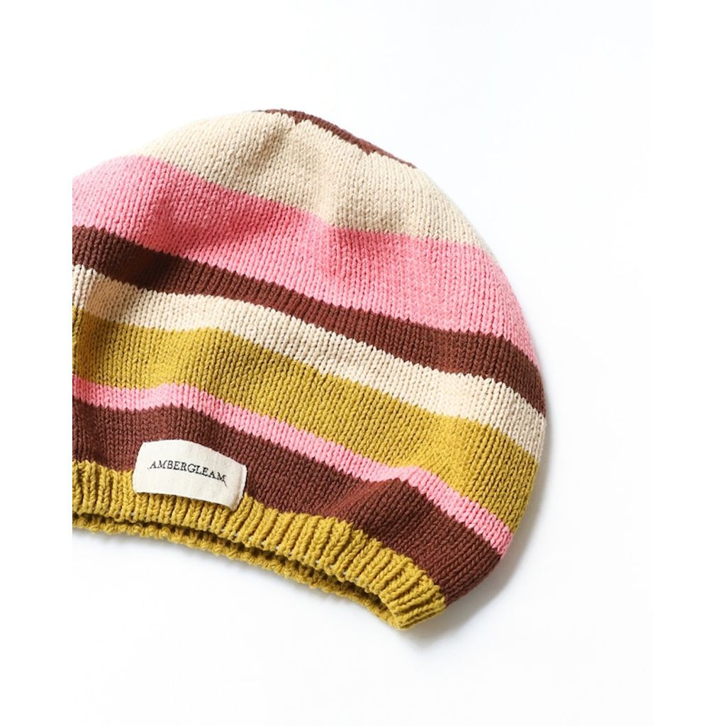 ambergleam CottonSummer Knit TAMサマーニットタム Rainbow Cotton Summer Knit TAM | AMBERGLEAM