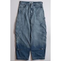 FDMTL FA26PN19U DENIM T-FORM PANTS 3YR WASH