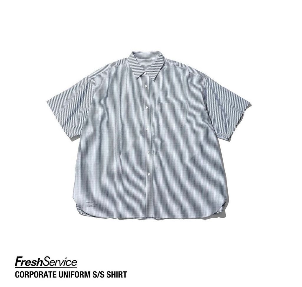 【FreshService】CORPORATE UNIFORM SS SHIRT Fresh Service CORPORATE UNIFORM S/S SHIRT [L.BLUE] - Fresh