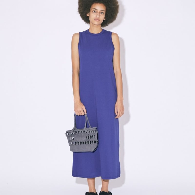 beautiful people konbu knit shopping busket bag