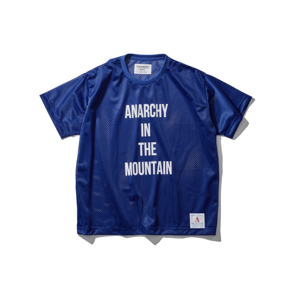マウンテンリサーチMOUNTAIN RESEARCH MESH GAME TEE Mountain Research / Mesh Game Tee - Navy – redtriangle