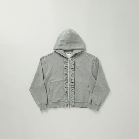 NICK GEAR Frill Zip up sweat