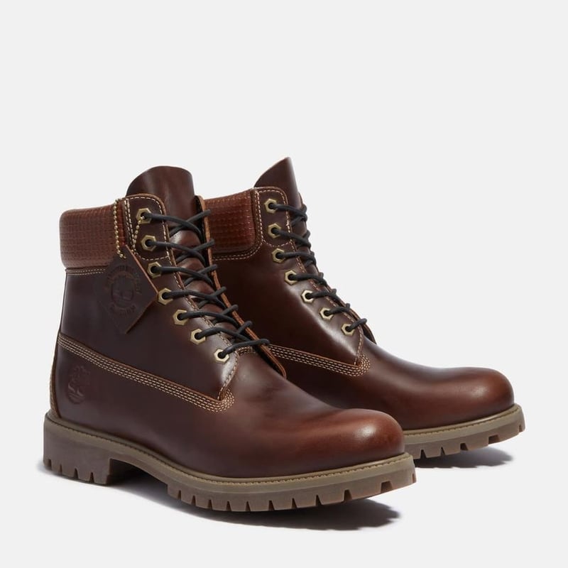 Timberlandプレミアムブーツブラウン Timberland 6in Premium Boots DARK BROWN （ティンバーランド 6インチ