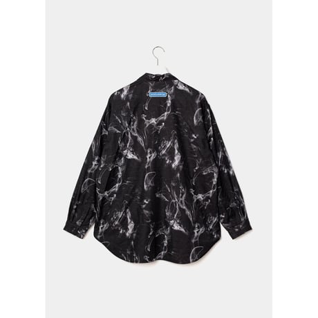 APPLEBUM DEATH ROW RECORDS L/S SHIRT-SMOKE
