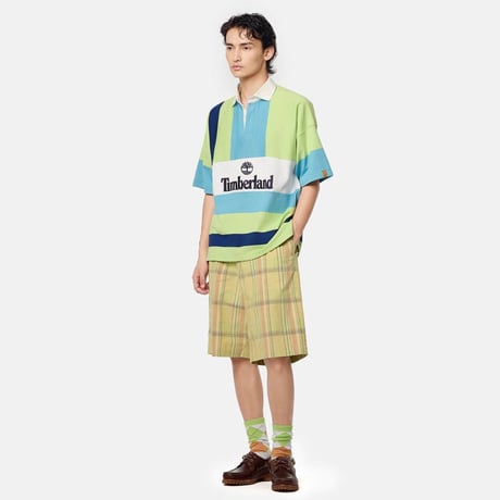 Timberland  TOKYO DESIGN COLLECTIVE オールジェンダー 半袖 ラグビー シャツ