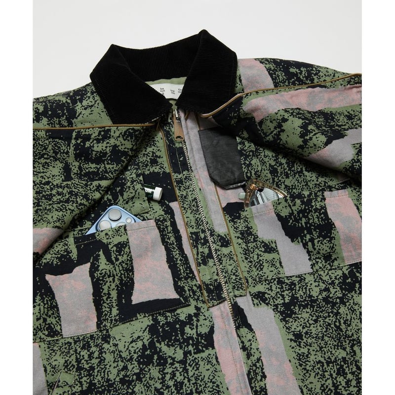 BAL COTTON CANVAS STEALTH POCKET WORK JACKET |