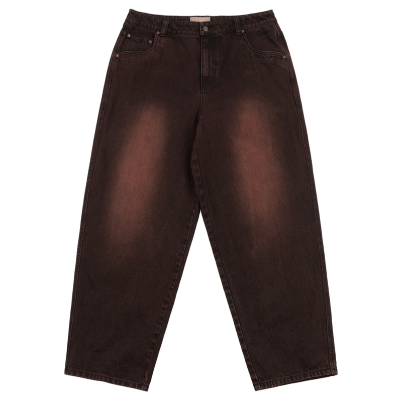 Dime CLASSIC BAGGY DENIM PANTS | MAROON
