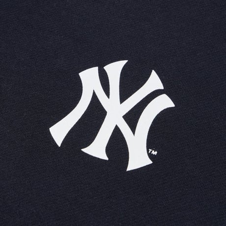 NEW ERA 裏毛 オーバーサイズド スウェット クルーネック Powered by GORO NAKATSUGAWA（MIN-NANO） ニューヨーク・ヤンキース ネイビー