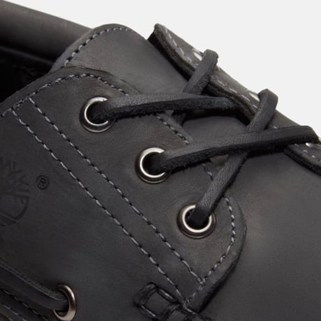 Timberland スリーアイ(3eye) ラグ ハンドソーン ボート シューズ メンズ (ダークグレー）