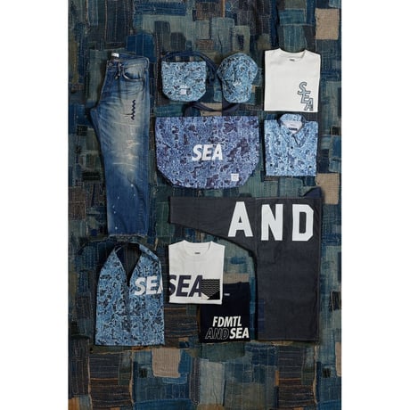 FDMTL X WIND AND SEA ORIGAMI TEE