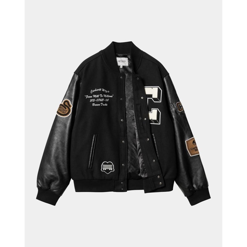 Carhartt BROWN DUCKS BOMBER カーハート ボンバー CARHARTT WIP Brown Ducks Bomber | MAROON