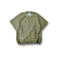 POLIQUANT THE DEFORMED S/S PULLOVER WITH UTILITY POCKETS