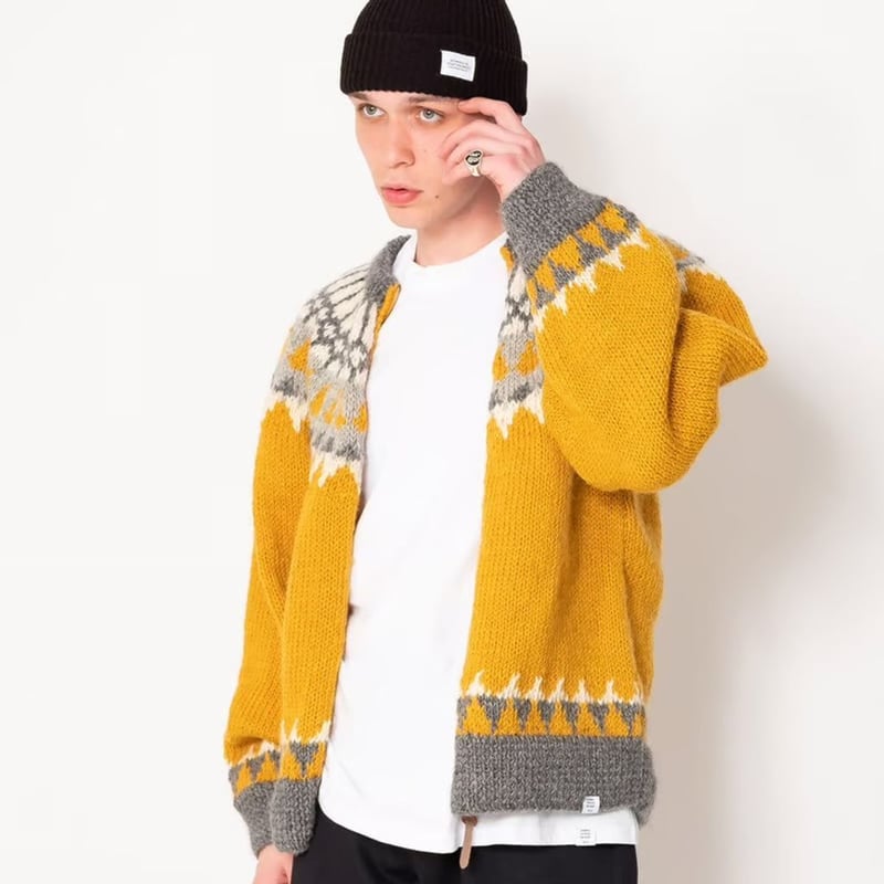 BEDWIN & THE HEARTBREAKERS L/S ZIP UP NORDIC CA