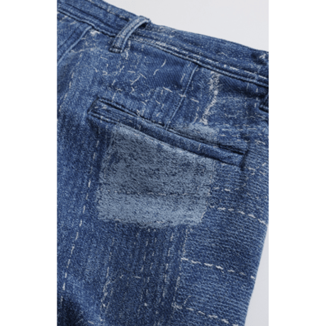 【予約商品】FDMTL FA26PN51JU  BORO JACQUARD CARGO PANTS 3YR WASH