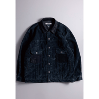 【予約商品】FDMTL FA26JK54R FLOCK LEATHER JACKET RINSE