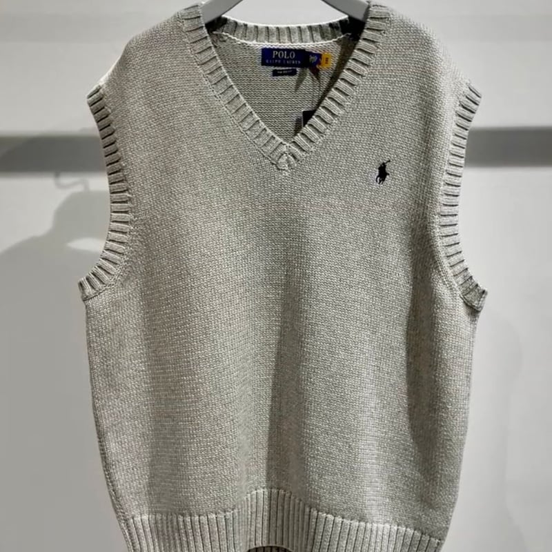 POLO RALPH LAUREN BIG FIT VEST LT.GRAY | MAROON POLO RALPH LAUREN BIG FIT VEST LT.GRAY | MAROON