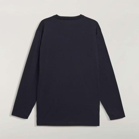 Y-3 Y-3 LOGO LONG SLEEVE TEE（BLACK）