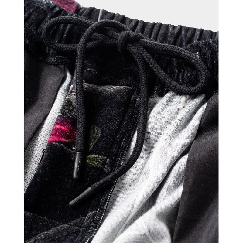 TIGHTBOOTH DOGWOOD VELOUR BALLOON PANTS | MAROON