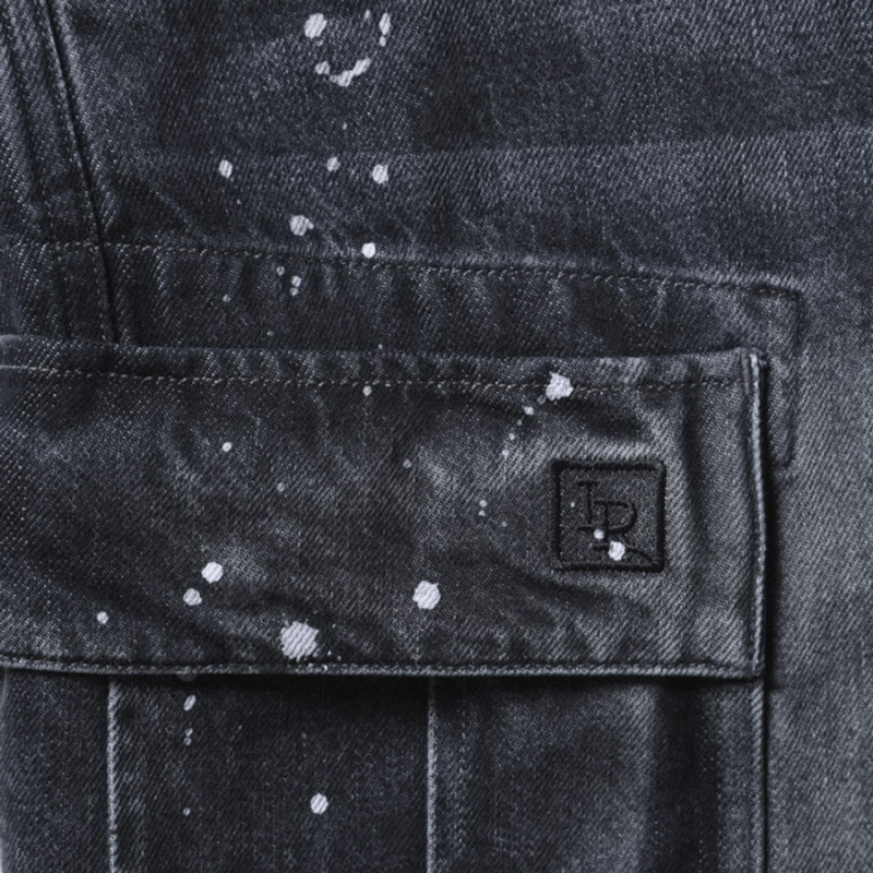 Liberaiders DENIM 6POCKET SHORTS | MAROON