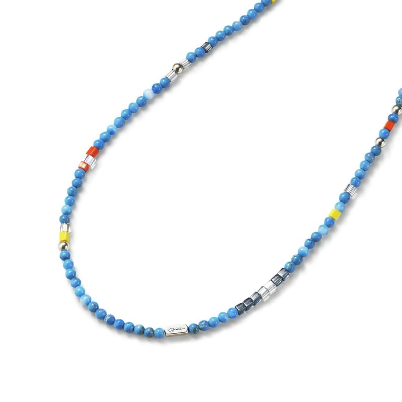 GARNI Mix Beads Necklace | MAROON