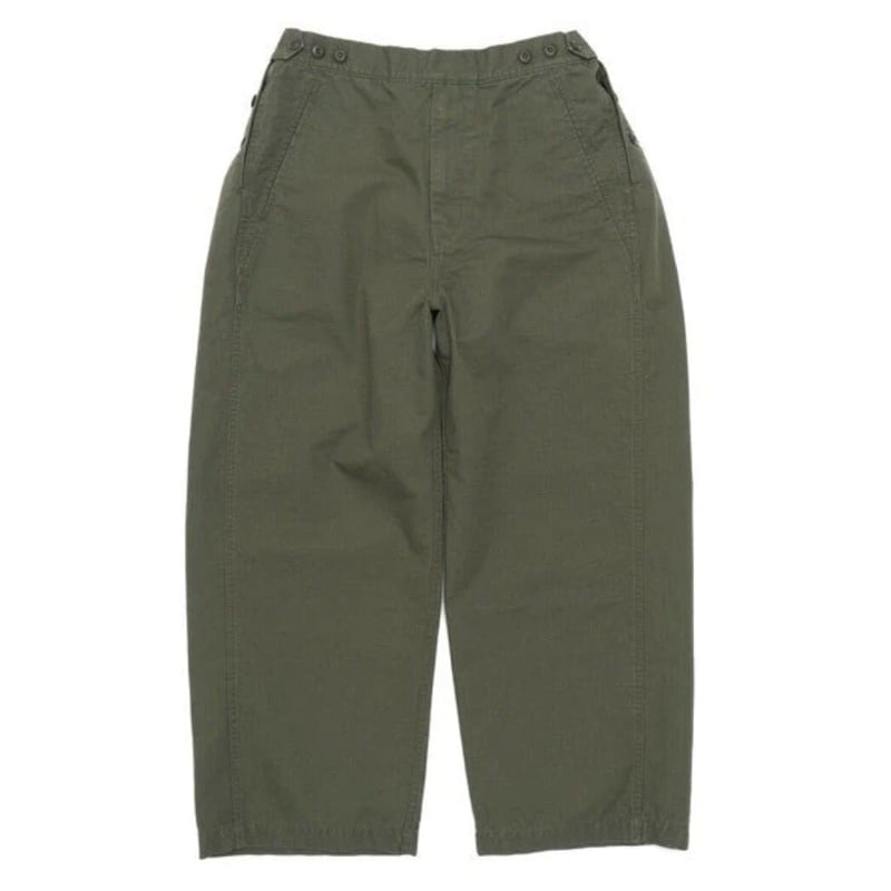 TapWater Cotton Ripstop Military Trousers | MAR