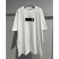 Ground Y JERSEY FLOCKY BOX LOGO T-SHIRT