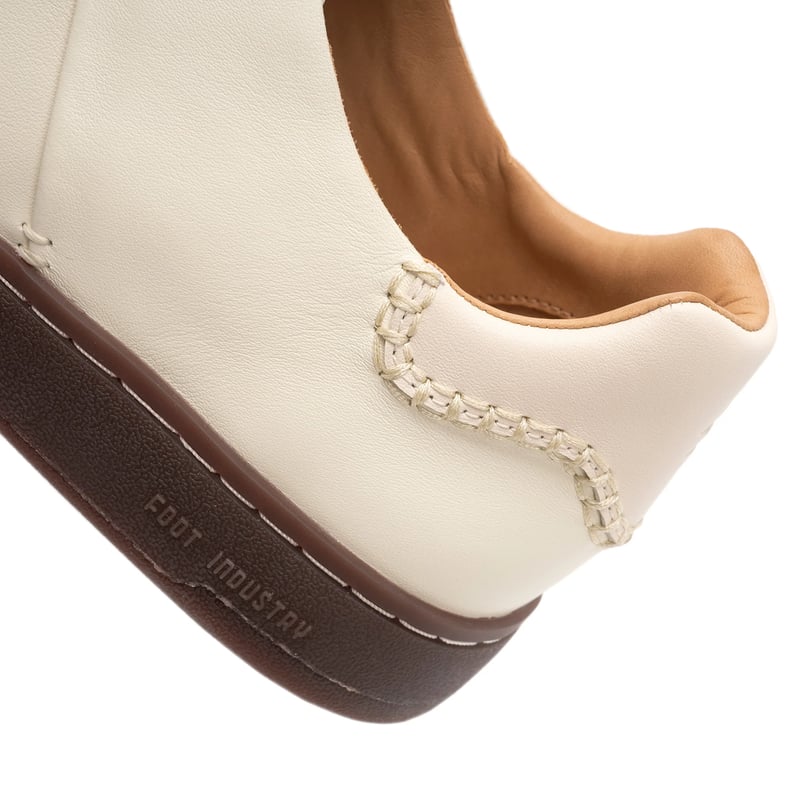 FOOT INDUSTRY GERMAN TRAINER, BEIGE/WHITE | MAR