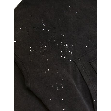 VANDY THE PINK Washed paint Splash Flower Hoodie