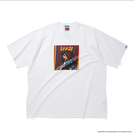 CITY COUNTRY CITY CITY COUNTRY CITY x BOB MARLEY_COTTON T-SHIRT_LIVE!