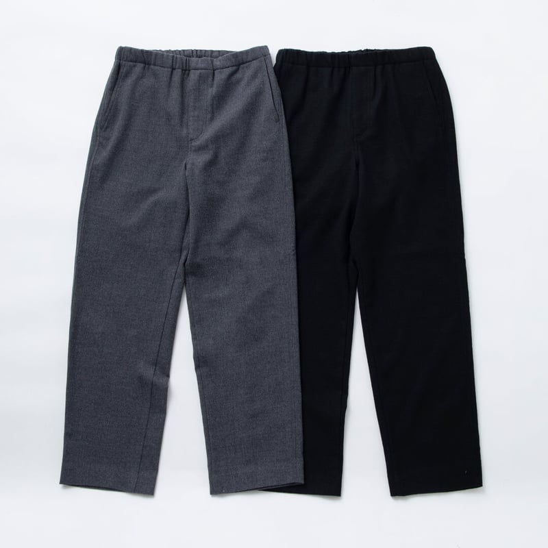 RATSラッツ ウールパンツ　チャコール　L RATS WOOL EASY PANTS | MAROON