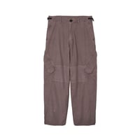 MAGIC STICK REFINED BDU WIDE PANTS (FADE RED BEAN)