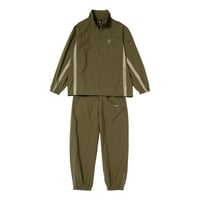 ALWAYTH / TRAINING JACKET ＆ PANTS SET / REFLECT PRINTED /  OLIVE