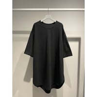 Ground Y COTTON JERSEY HEM ROUND JUMBO T-SHIRT SHORT SLEEVES