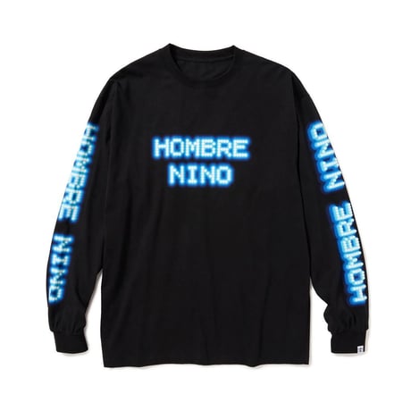 HOMBRENINO L/S PRINT TEE (RETRO)