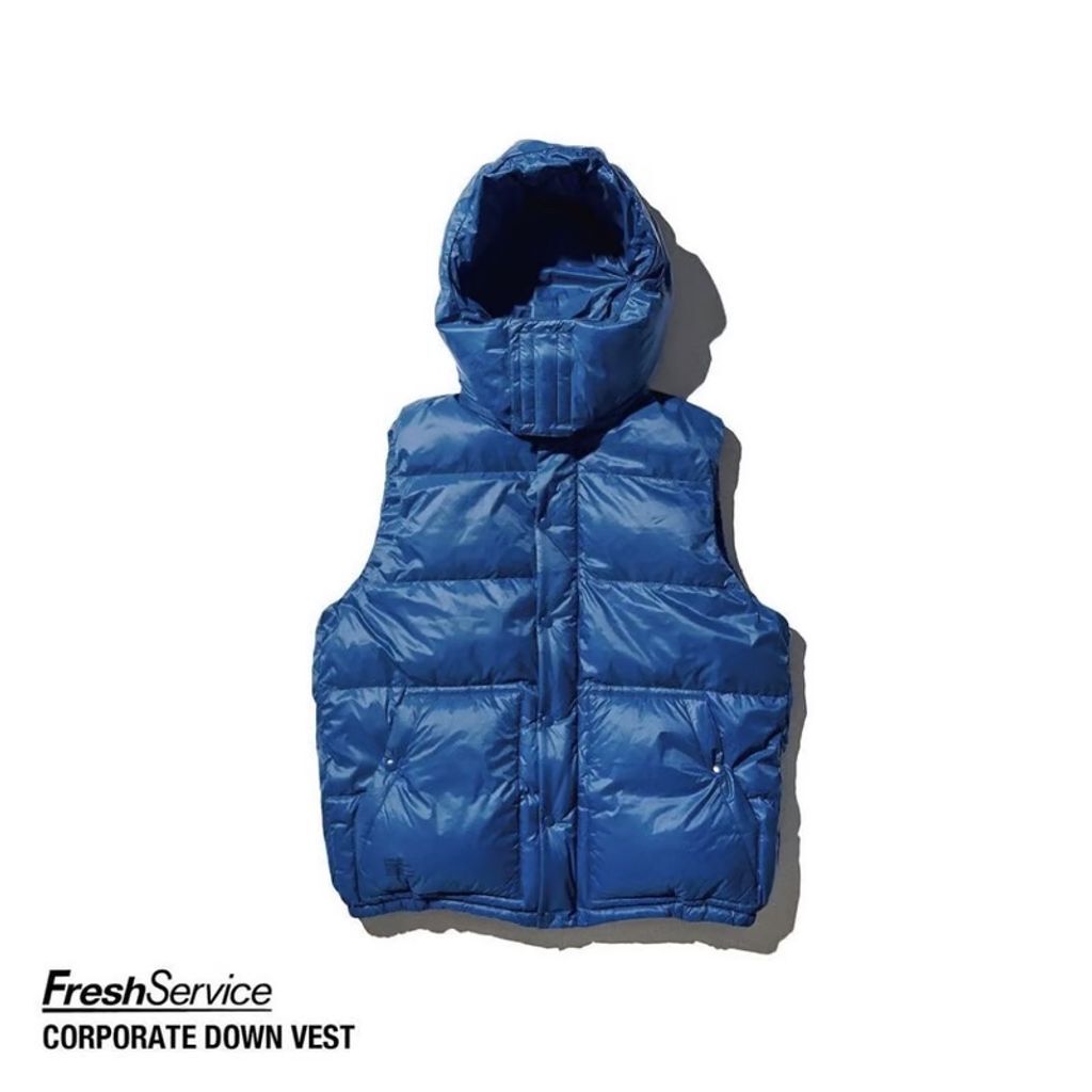 FreshService “CORPORATE DOWN VEST” | MAROON