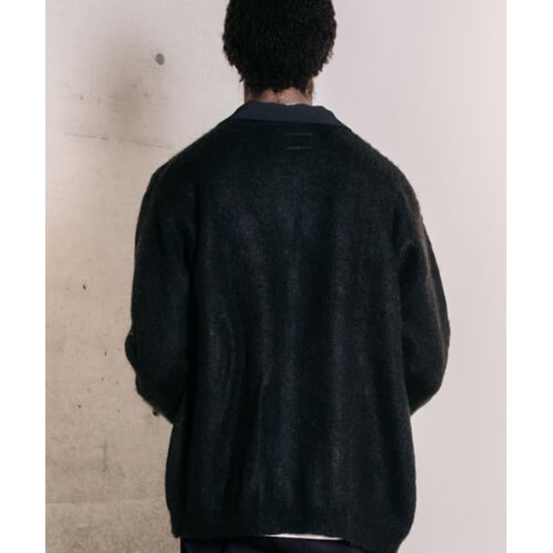 最終値下げ　クライミー　モヘヤ　カーディガン CRIMIE MOHAIR KNIT CARDIGAN | MAROON