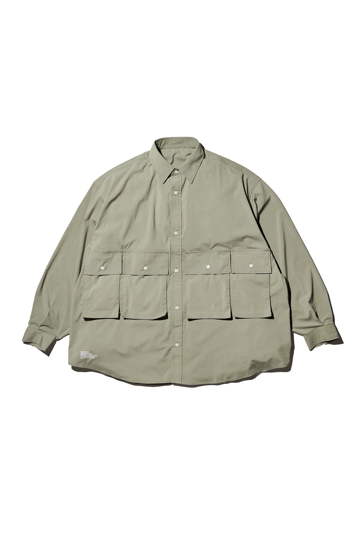 FreshService MICRO TYPEWRITER FLAP POCKET L/S S