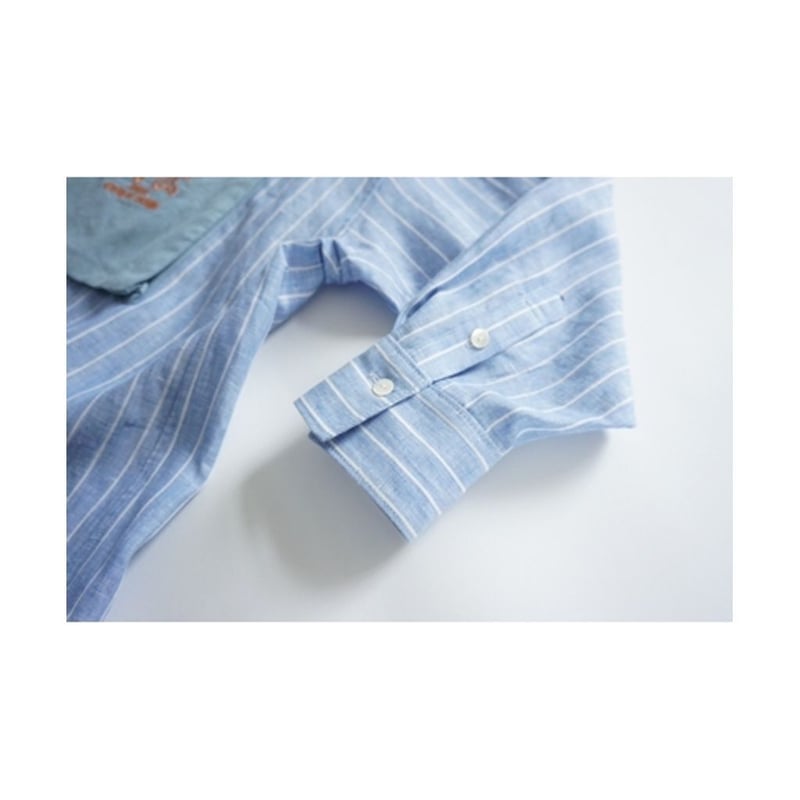 THOMAS MAGPIE Linen Stripe shirt one piece | MA