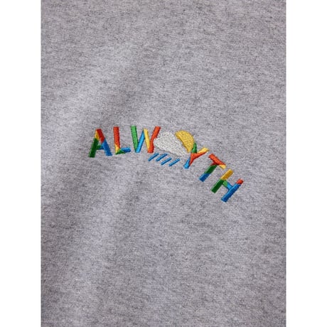 Alwayth "Multi-colored embroidery Hoodie”