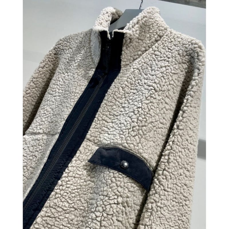 COMME des GARCONS HOMME コットンウールボア ブルゾン(L.GREY COMME des GARCONS HOMME コットンウールボア ブルゾン(L.GREY