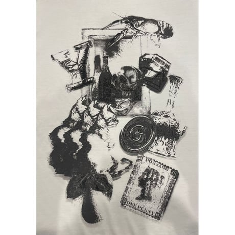 Ground Y COTTON JERSEY CHAOS T-SHIRT